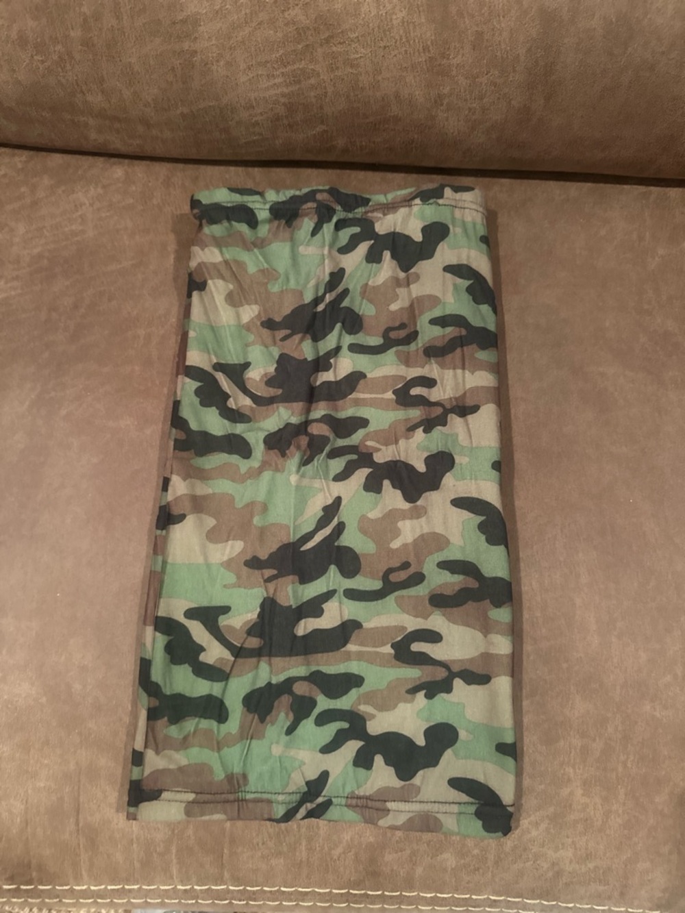 Camo Fleece Lined Neck Gaiter
